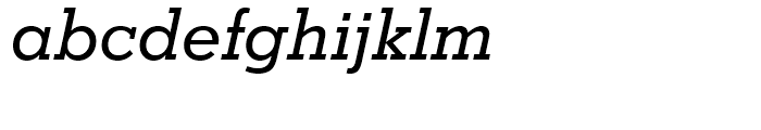 Stymie Medium Italic Font LOWERCASE