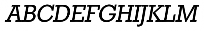 Stafford Serial Italic Font UPPERCASE