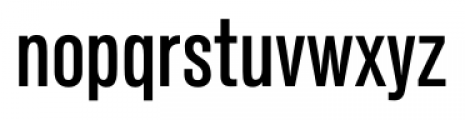 Standard CT Medium Condensed Font LOWERCASE