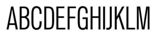 Standard CT Regular Condensed Font UPPERCASE