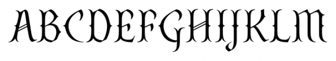 SteamCourt Thin Font UPPERCASE