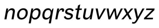 Stebl Grotesk Italic Font LOWERCASE