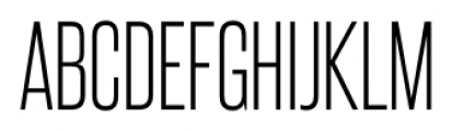 Steelfish Light Font UPPERCASE