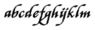 Stefania Antique Regular Font LOWERCASE