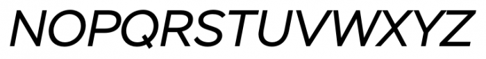 Stem Italic Font UPPERCASE
