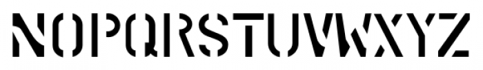 Stenson JNL Regular Font UPPERCASE