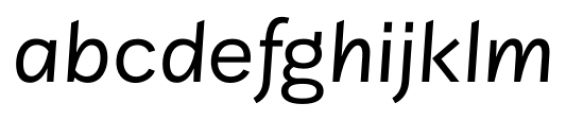Stile Regular Font LOWERCASE
