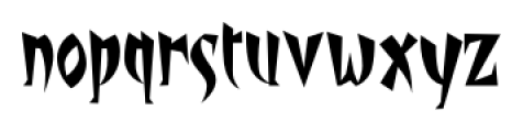 Stiltskin Regular Font LOWERCASE