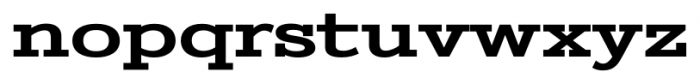 Stint Ultra Expanded Pro Bold Font LOWERCASE