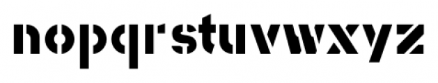 Stockroom JNL Regular Font LOWERCASE