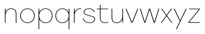Stolzl Thin Font LOWERCASE