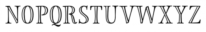 Storyteller Serif Engraved Font UPPERCASE