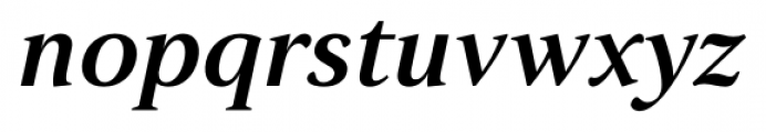 Strato Pro DemiBold Italic Font LOWERCASE