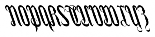 Stridere Black Font UPPERCASE