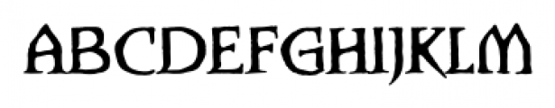Stronghold BB Regular Font LOWERCASE