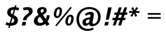 Struktur Pro Bold Italic Font OTHER CHARS
