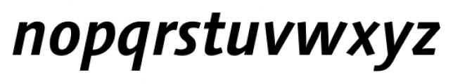 Struktur Pro Bold Italic Font LOWERCASE