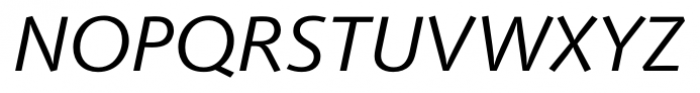 Struktur Pro Italic Font UPPERCASE