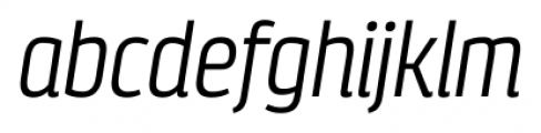 Styling Alt Light Italic Font LOWERCASE