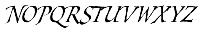 Styx Rough Alt Regular Font UPPERCASE