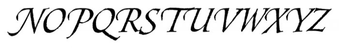 Styx Rough Regular Font UPPERCASE