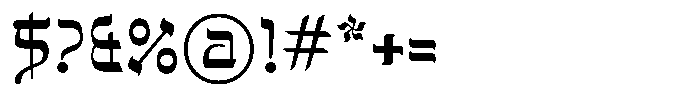 ST Hebrew Font OTHER CHARS