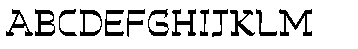 ST Hebrew Font UPPERCASE