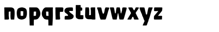 STH Brath Fat Font LOWERCASE