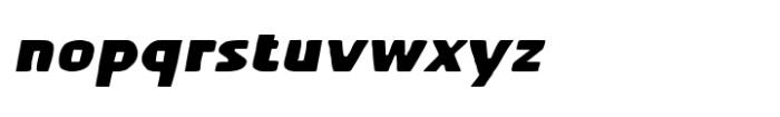 STH Brath Short Slanted Font LOWERCASE