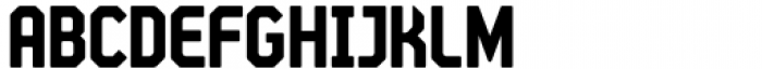 STP Display Cyrillic Bold Font UPPERCASE