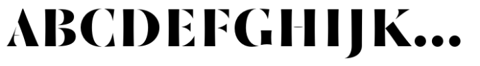 St Croce Pro Fading Black Font