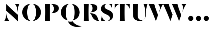St Croce Pro Fading Black Font UPPERCASE