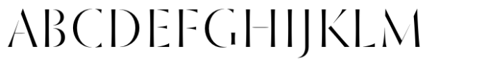 St Croce Pro Fading Light Font UPPERCASE