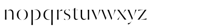 St Croce Pro Fading Light Font LOWERCASE