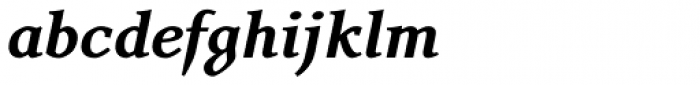 Stabia Bold Italic Font LOWERCASE