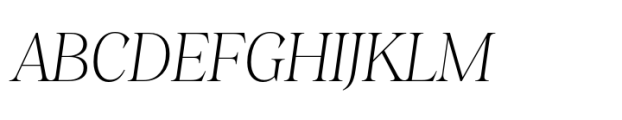 Stability Light Italic Font UPPERCASE