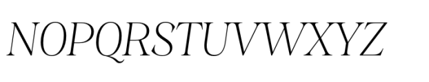 Stability Light Italic Font UPPERCASE