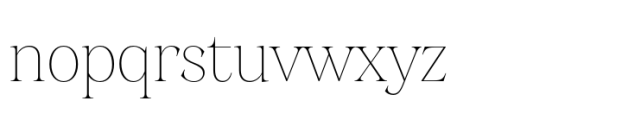 Stability Ultra Light Font LOWERCASE