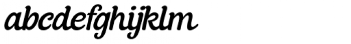 Stabillo Italic Font LOWERCASE
