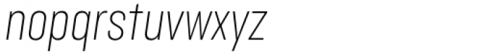 Stadtmitte Regular Italic Font LOWERCASE