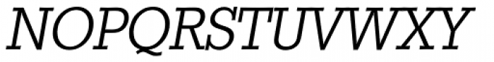 Stafford Serial Light Italic Font UPPERCASE