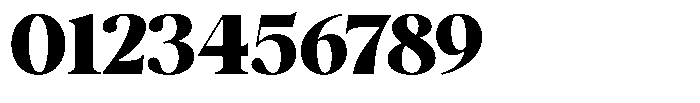 Stagger Black Expanded Font OTHER CHARS