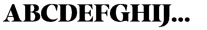 Stagger Black Expanded Font UPPERCASE