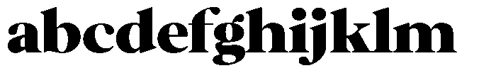 Stagger Black Expanded FONT
