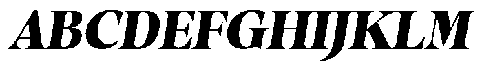 Stagger Black Italic Font UPPERCASE