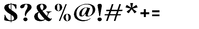 Stagger Bold Expanded Font OTHER CHARS