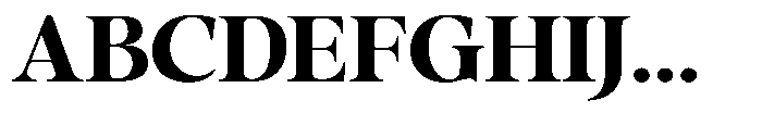 Stagger Bold Expanded Font UPPERCASE