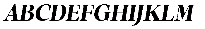 Stagger Bold Italic Font UPPERCASE