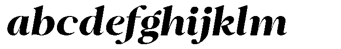 Stagger Bold Sem Exp Italic FONT