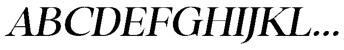 Stagger Expanded Italic Font UPPERCASE